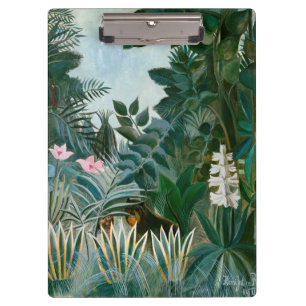 Henri Rousseau - The Equatorial Jungle Clipboard