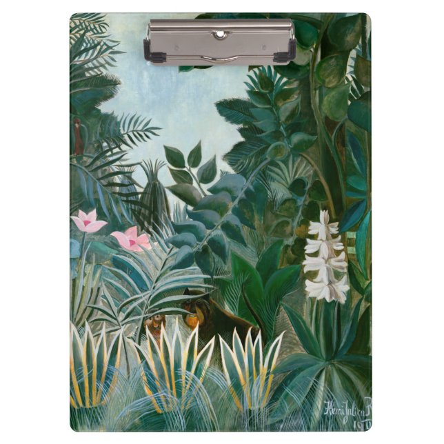 Henri Rousseau - The Equatorial Jungle Clipboard (Front)