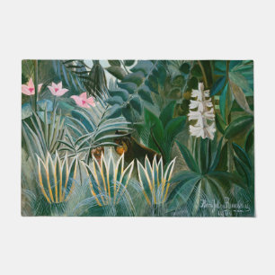 Henri Rousseau - The Equatorial Jungle Doormat