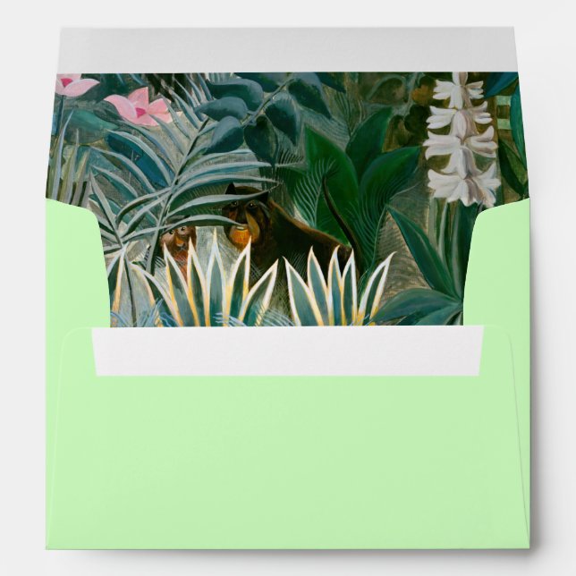 Henri Rousseau - The Equatorial Jungle Envelope (Back (Bottom))