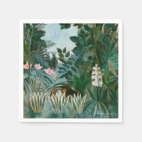 Henri Rousseau - The Equatorial Jungle