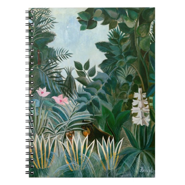Henri Rousseau - The Equatorial Jungle Notebook (Front)