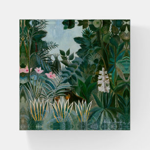 Henri Rousseau - The Equatorial Jungle Paperweight