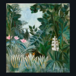 Henri Rousseau - The Equatorial Jungle Photo Print<br><div class="desc">The Equatorial Jungle / La Jungle equatoriale - Henri Rousseau (aka Douanier Rousseau),  1909</div>