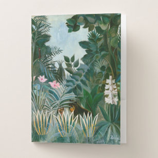 Henri Rousseau - The Equatorial Jungle Pocket Folder
