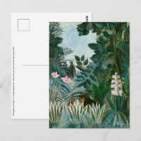 Henri Rousseau - The Equatorial Jungle