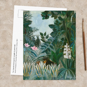 Henri Rousseau - The Equatorial Jungle Postcard