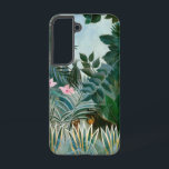 Henri Rousseau - The Equatorial Jungle Samsung Galaxy Case<br><div class="desc">The Equatorial Jungle / La Jungle equatoriale - Henri Rousseau (aka Douanier Rousseau),  1909</div>