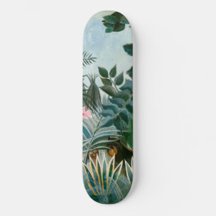 Henri Rousseau - The Equatorial Jungle Skateboard