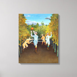 Henri Rousseau - The Football Players Canvas Print