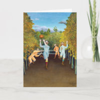 Henri Rousseau - The Football Players