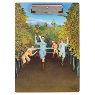 Henri Rousseau - The Football Players Clipboard