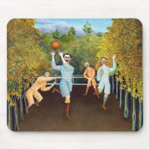 Henri Rousseau - The Football Players Mouse Mat