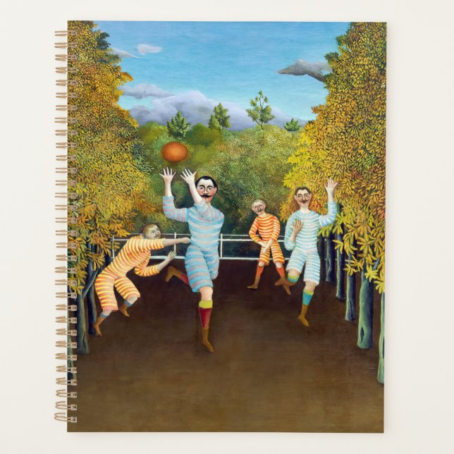 Henri Rousseau - The Football Players Planner (Front)