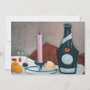 Henri Rousseau - The Pink Candle Thank You Card