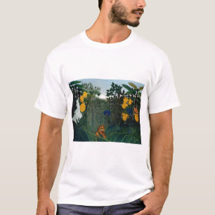 Henri Rousseau The Repast of the Lion Botanical Ga T-Shirt