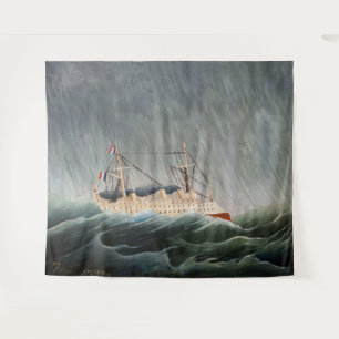 Henri Rousseau - The Ship in the Tempest Tapestry