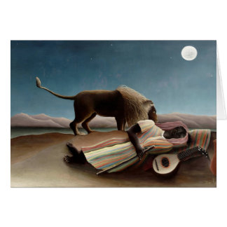 Henri Rousseau- The Sleeping Gypsy