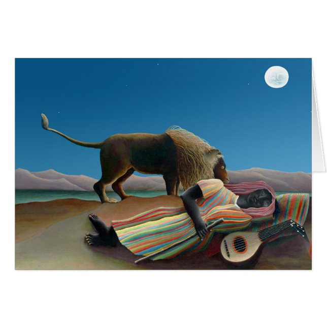 Henri Rousseau - The Sleeping Gypsy (Front Horizontal)