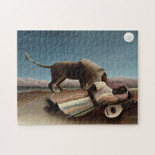 HENRI ROUSSEAU - The sleeping gypsy 1897 Jigsaw Puzzle