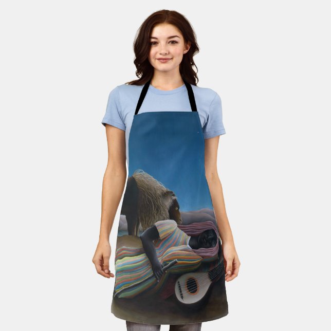 Henri Rousseau - The Sleeping Gypsy Apron (Worn)