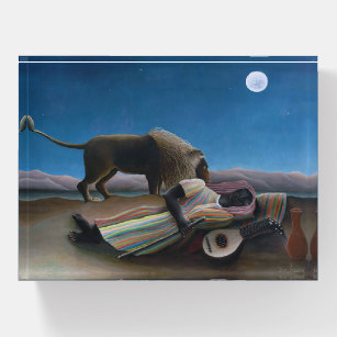 Henri Rousseau - The Sleeping Gypsy  Paperweight