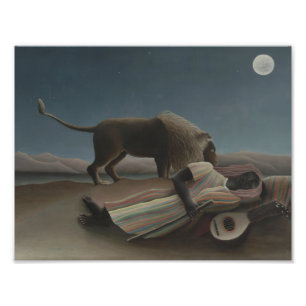 Henri Rousseau - The Sleeping Gypsy Photo Print