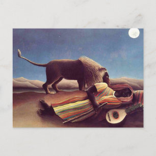 Henri Rousseau - The Sleeping Gypsy Postcard