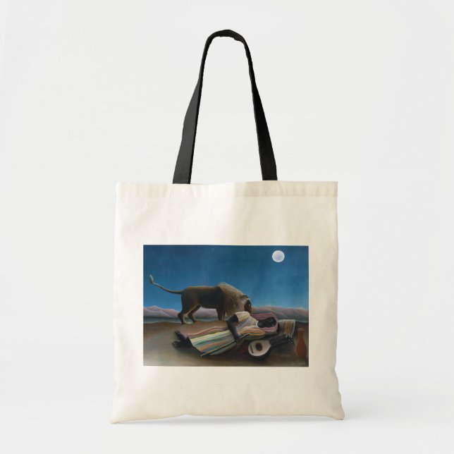 Henri Rousseau - The Sleeping Gypsy Tote Bag (Front)