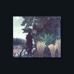 Henri Rousseau - The Snake Charmer Canvas Print<br><div class="desc">The Snake Charmer / La Charmeuse de serpents - Henri Rousseau,  1907 (aka Douanier Rousseau)</div>