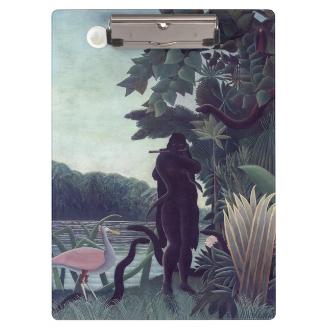 Henri Rousseau - The Snake Charmer Clipboard (Front)