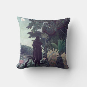 Henri Rousseau - The Snake Charmer Cushion