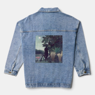 Henri Rousseau - The Snake Charmer Denim Jacket