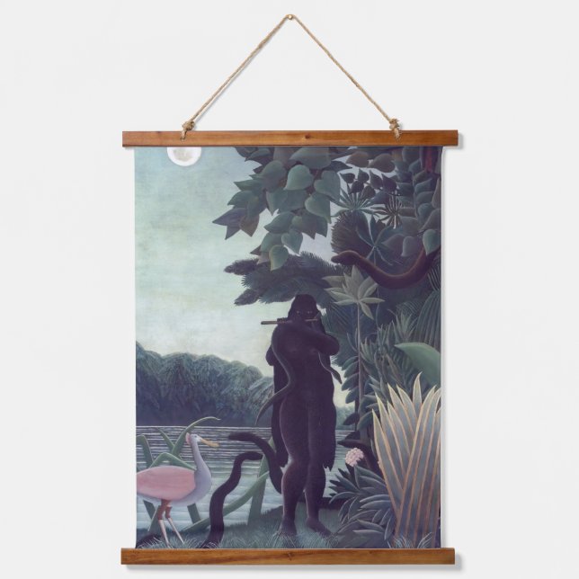 Henri Rousseau - The Snake Charmer Hanging Tapestry (Front)