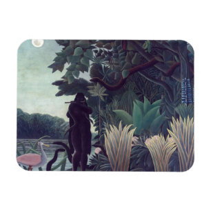 Henri Rousseau - The Snake Charmer Magnet