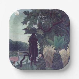 Henri Rousseau - The Snake Charmer Paper Plate