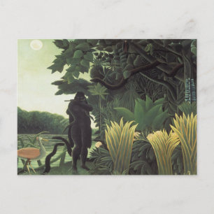 Henri Rousseau - The Snake Charmer Postcard