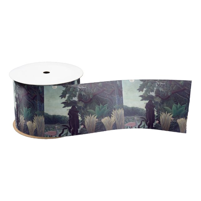 Henri Rousseau - The Snake Charmer Satin Ribbon (Spool)