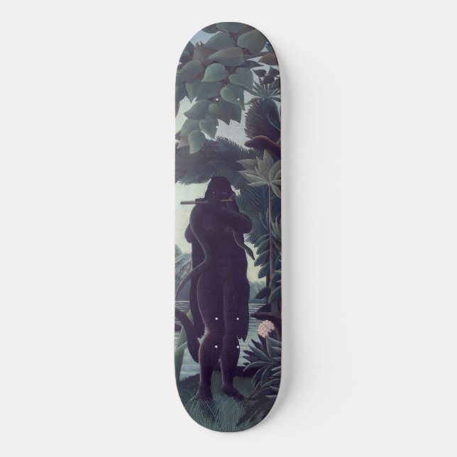 Henri Rousseau - The Snake Charmer Skateboard (Front)