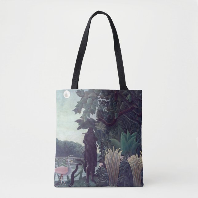 Henri Rousseau - The Snake Charmer Tote Bag (Front)