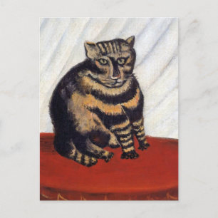 Henri Rousseau - The Tiger Cat ( Le Chat Tigre ) Postcard