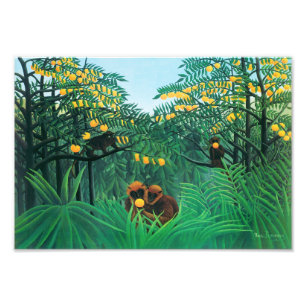 Henri Rousseau The Tropics Print