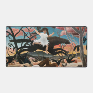Henri Rousseau - The War Desk Mat