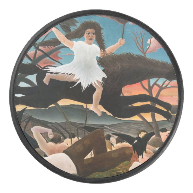Henri Rousseau - The War Hockey Puck (Front)