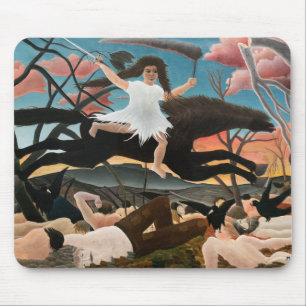 Henri Rousseau - The War Mouse Mat