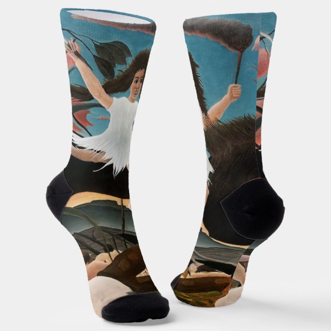 Henri Rousseau - The War Socks (Angled)