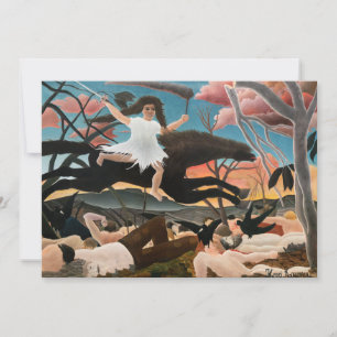 Henri Rousseau - The War Thank You Card