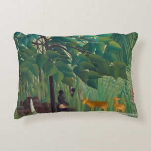 Henri Rousseau - The Waterfall Decorative Cushion
