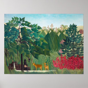 Henri Rousseau - The Waterfall Poster