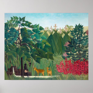 Henri Rousseau - The Waterfall Poster